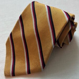 Brooks Brothers Makers 100% Silk Tie Made in USA Classic